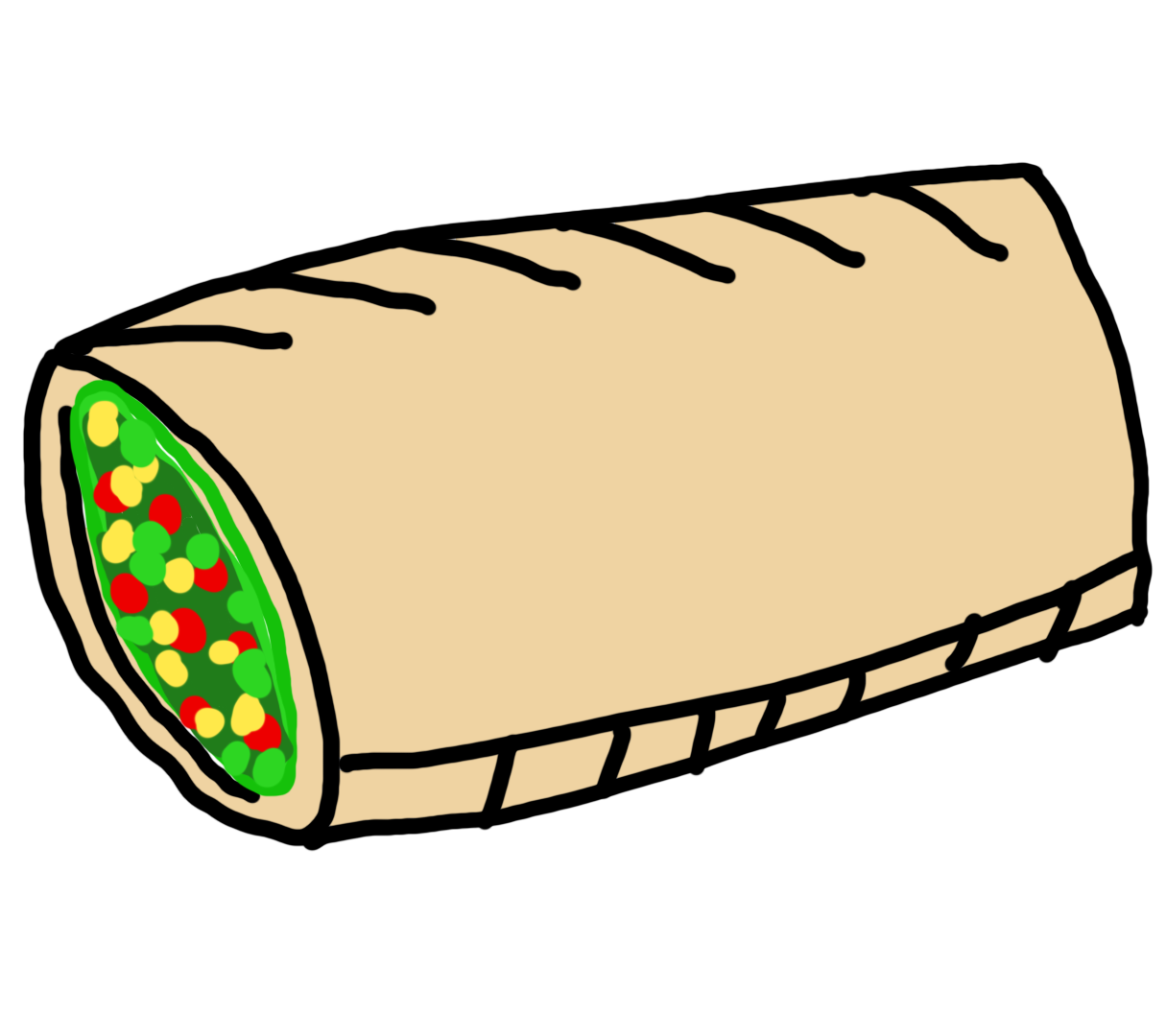 BurritoBot, the Hex & Cauldron mascot